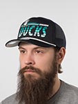 Бейсболка MITCHELL NESS арт. HT11489-ADUBLCK Anaheim Ducks NHL (черный)